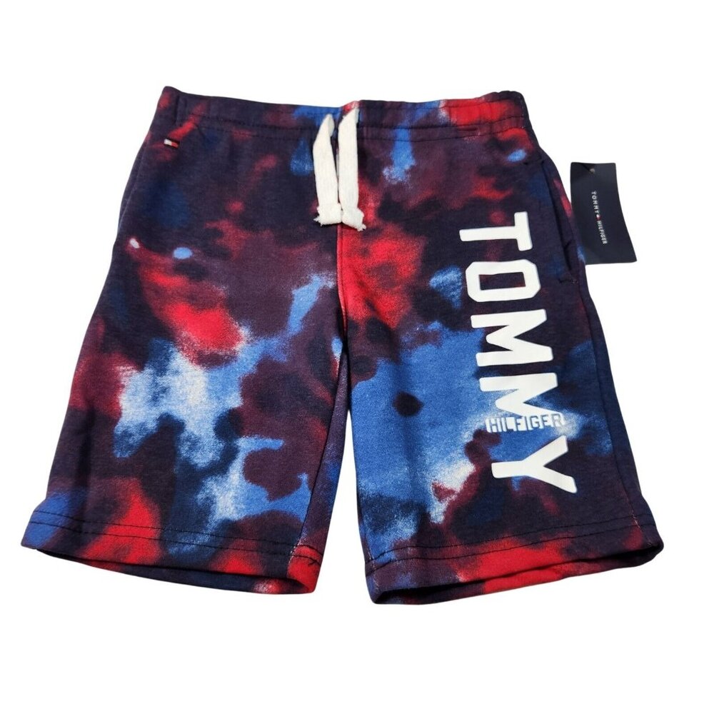 Tommy Hilfiger Boys Shorts Size 6 Navy Blazer Blue Red  White logo 6 kids  (17)